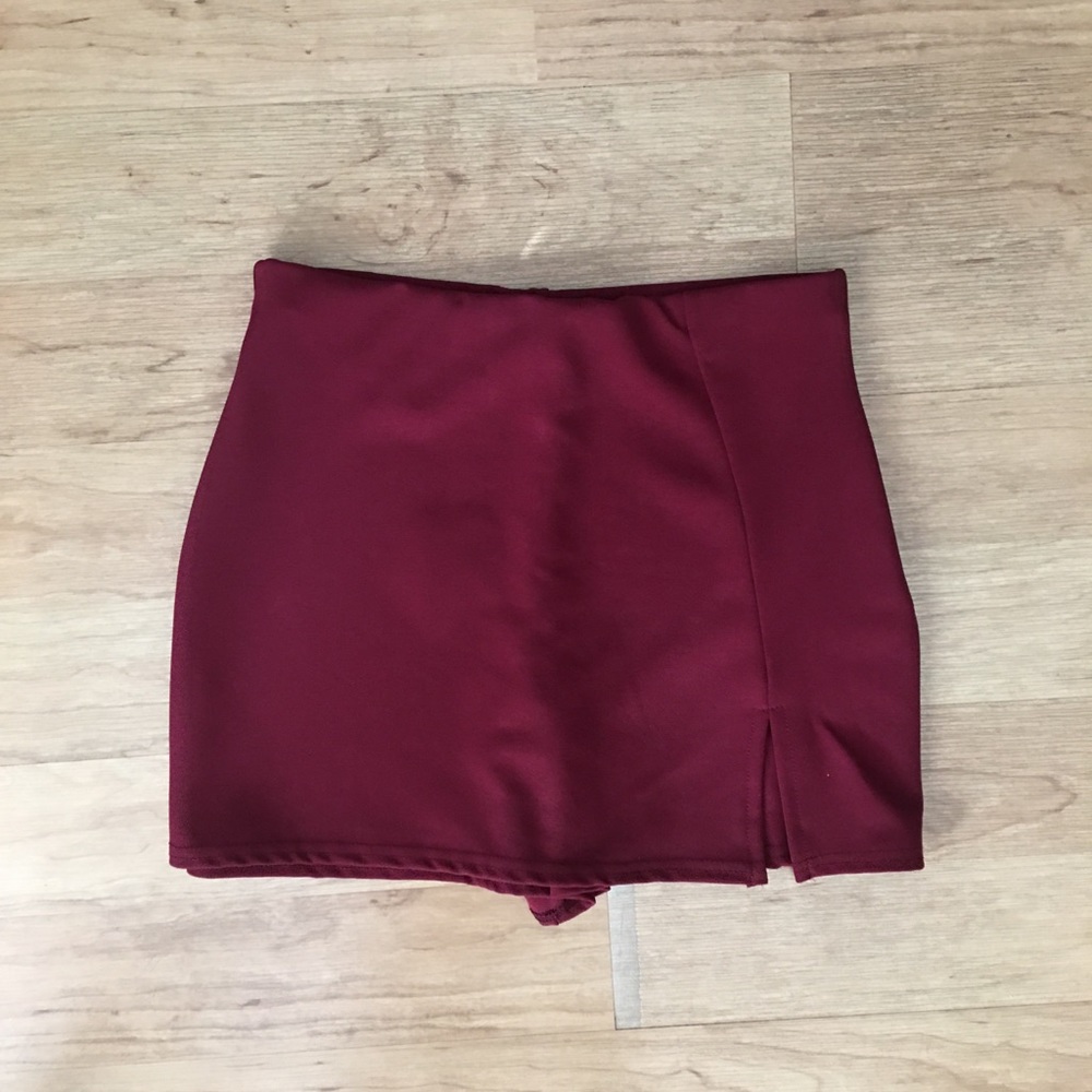 💄Red Skort 💄